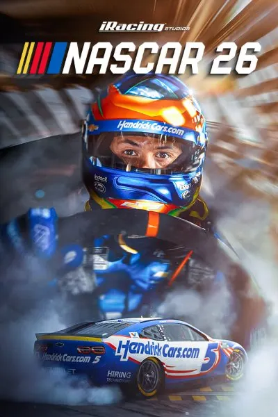 iRacing® Studios NASCAR 26 — обложка
