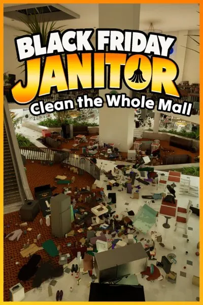 Black Friday Janitor: Clean the Whole Mall — обложка